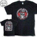 (ホットレザーズ) HOT LEATHERS イベントT メンズ ファッション 半袖 Tシャツ スカル紳士柄 大きいサイズ /rfa034