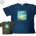 画像1: スヌーピー 3L 4L 大きいサイズ メンズ Tシャツ 半袖 ピクチャー 風景画 チャーリーブラウン 柄 薄手 / bia405 (1)