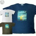 スヌーピー 3L 4L 大きいサイズ メンズ Tシャツ 半袖 ピクチャー 風景画 チャーリーブラウン 柄 薄手 / bia405