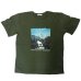 画像4: スヌーピー 3L 大きいサイズ メンズ Tシャツ 半袖 薄手 ピクチャー 風景画 柄 / bia410