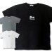 画像1: スヌーピー 3L 4L 大きいサイズ メンズ Tシャツ 半袖 薄手 仲良しグラサン 柄 刺繍 / bia425 (1)