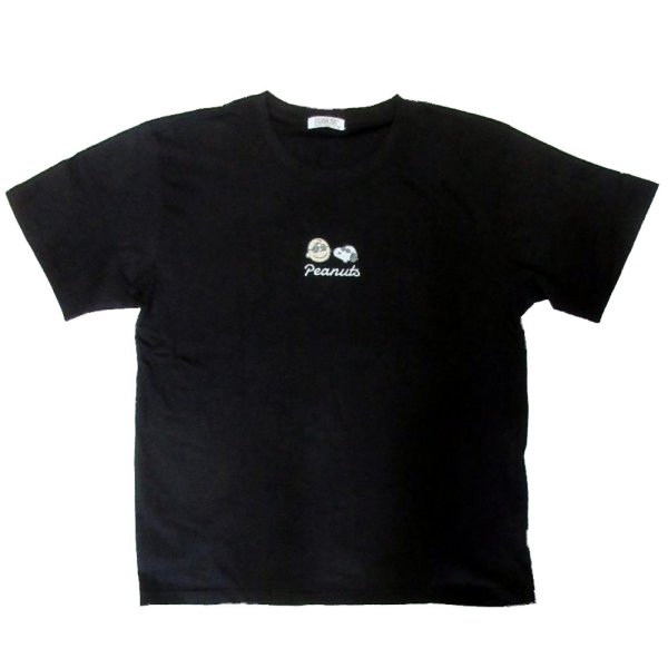 画像2: スヌーピー 3L 4L 大きいサイズ メンズ Tシャツ 半袖 薄手 仲良しグラサン 柄 刺繍 / bia425
