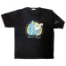 画像2: スヌーピー 3L 4L 大きいサイズ メンズ Tシャツ 半袖 薄手 ひび割れ プリント サーフ 柄 / bia413 (2)