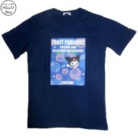 クリックポスト送料無料/ サンリオ マイメロディ クロミ 柄 半袖 Tシャツ プリント アメカジ 少し薄手 メンズ / bia080