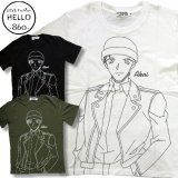クリックポスト送料無料/ 名探偵コナン アニメ キャラ 赤井秀一 プリント 柄 半袖 Tシャツ アメカジ 薄手 メンズ / bia138