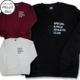 ZEKY 大きいサイズ 3L 4L メンズ 長袖 トレーナー 裏起毛 刺繍 文字 柄 アメカジ / bia216