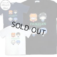 クリックポスト送料無料/ エヴァンゲリオン サンリオ コラボ T キャラ 柄 半袖 Tシャツ アメカジ 薄手 メンズ / bia365