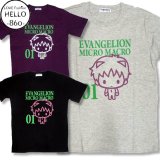 クリックポスト送料無料/ エヴァンゲリオン サンリオ コラボ T 01 シンジ君 柄 半袖 Tシャツ アメカジ 薄手 メンズ / bia368