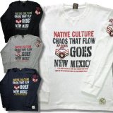 クリックポスト送料無料/ 大きいサイズ メンズ 長袖 Tシャツ ワッフル 刺繍 ミリタリー 柄 3L 4L アメカジ カジュアル ロンT /bia383