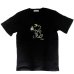 画像2: スヌーピー 半袖 Tシャツ メンズ 天竺 ハッピー あふれる喜び  柄キャラ 薄手 アメカジ /bia428 (2)