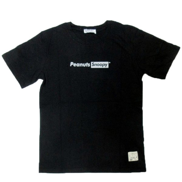 画像2: スヌーピー 半袖 Tシャツ メンズ 天竺 キャラタグ ビックバックプリント スヌーピー 柄 キャラ 薄手 アメカジ /bia439