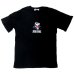 画像2: スヌーピー 半袖 Tシャツ メンズ 天竺 発泡プリント イケてる 自転車乗り 決めポーズ 柄 キャラ 薄手 アメカジ /bia444 (2)