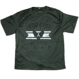 3L 4L 大きいサイズ メンズ 半袖 Tシャツ ハニカムメッシュ アメカジ ミリタリー 柄 / bia902