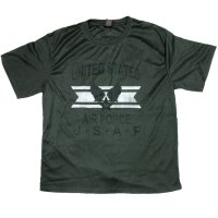 3L 4L 大きいサイズ メンズ 半袖 Tシャツ ハニカムメッシュ アメカジ ミリタリー 柄 / bia902