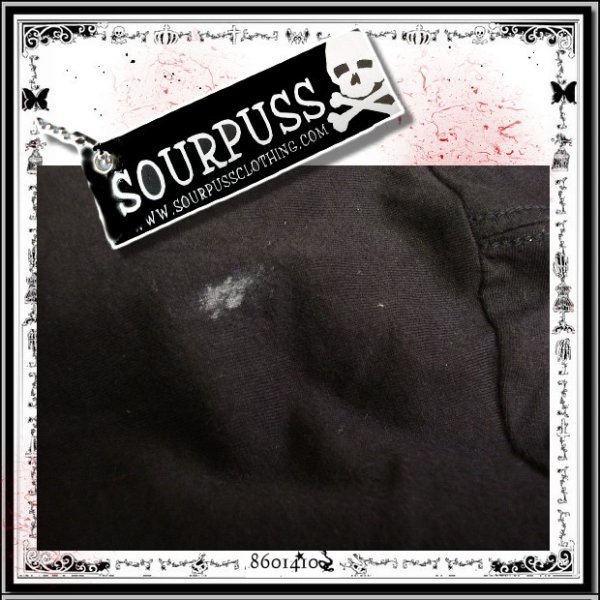 画像3: (サワーパス) SOURPUSS ホラーパンク ファッション 大きいサイズ Tシャツ 墓場のゾンビベイベー柄 /rfa101
