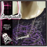 訳あり (サワーパス) SOURPUSS パンク ネックレス メンズ レディース ブランド ロゴ　/won036-2