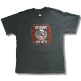 (ホットレザーズ) HOT LEATHERS メンズ ファッション 半袖 Tシャツ スタージス スカル 柄 発泡プリント 大きいサイズ /rfa038
