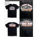 画像3: ホットレザーズ イベントT スタージス メンズ 半袖 Tシャツ 鷹 柄 服 黒 クリックポスト送料無料 即納 /rfa118 (3)