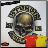 メンズ ファッション 半袖 Tシャツ スタージス ドクロ 大きいサイズ /rfa225