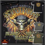 (ホットレザーズ) HOT LEATHERS スタージス Tee ファイヤ ネイティブ スカル柄 メンズ 半袖 Tシャツ rfa230