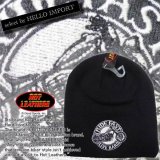 (ホットレザーズ) HOT LEATHERS ニットキャップ バイク ワッペン / rfh017