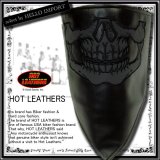 (ホットレザーズ) HOT LEATHERS バイカー ファッション 刺繍 仕立て 口だけ スカル柄 フェイスマスク rfh129