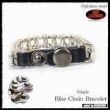 (ホットレザーズ) HOT LEATHERS アクセサリー バイク チェーン ブレスレット 1連 アメリカ USA / rfo197
