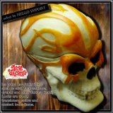 Nose Desserts(ノーズデザート) スカル 灰皿 おしゃれ フタ付 卓上 置物 ビンテージ風 ドクロ / rfh040