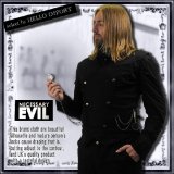 (ネセサリーイヴィル) NECESSARY EVIL ゴシック 服 スチームパンク ブラック ベスト メンズ 黒 rfa121