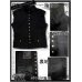 画像3: (ネセサリーイヴィル) NECESSARY EVIL ゴシック 服 紳士の ブラック ベスト メンズ 黒 rfa235 (3)