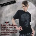(クイーンオブダークネス) QUEEN OF DARKNESS 大きなシャレコウベ ビッグ スカル プリント 半袖 Tシャツ メンズ ゴシック rfa026