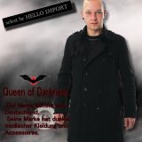 (クイーンオブダークネス) QUEEN OF DARKNESS ダメージ受け過ぎ 退廃的 コート メンズ ゴシック 黒 rfa077