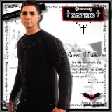 (クイーンオブダークネス) QUEEN OF DARKNESS Y字 ボンテージ 黒衣 長袖 ロンＴ メンズ ゴシック rfa146