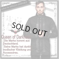 (クイーンオブダークネス) QUEEN OF DARKNESS ゴシック メタル ファッション オーバー ジャケット メンズ 服 黒 送料無料 / rfa201