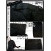 画像3: (クイーンオブダークネス) QUEEN OF DARKNESS  オーバーシャツ ジャケット ブランド ロゴ 発泡プリント メンズ ゴシック 黒 rfa215 (3)