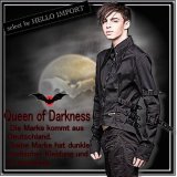 (クイーンオブダークネス) QUEEN OF DARKNESS 燕尾 コンダクター ツバメ襟 ボンテージ ドレスシャツ メンズ ゴシック rfa243