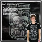 (トゥーファスト) TOO FAST パンク 半袖 Tシャツ メンズ World of the Strange柄 大きいサイズ 黒 XL rfa184