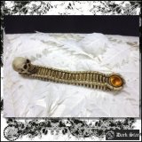 (ダークスター) DARK STAR インテリア雑貨 骨骨骨スカルのインセンス＆キャンドルホルダー ドクロ 髑髏 お香ホルダー