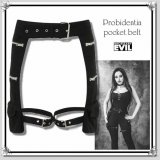 (ネセサリーイヴィル) NECESSARY EVIL レッグベルト付きハーネスベルト 男女兼用