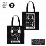 RAT BABY by TOO FAST オカルトパンク トートバッグ メンズ レディース 大学生 小さめ おしゃれ ブランド 軽い タロットカード柄