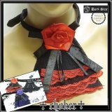 (ダークスター) DARK STAR ゴシック 耽美 プリンセス チョーカー 薔薇花＆ジャボ ゴスロリ ゴシック＆ロリータ レディース won057