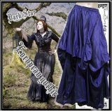 (ダークスター)Dark Star/ゴシック/くしゅくしゅ/スカート/マキシ丈/ファッション/服/レディース/wosk021
