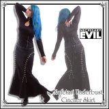 (ネセサリーイヴィル) NECESSARY EVIL ゴシック ハイウェスト マーメイド マキシ丈スカート レディース / wosk065