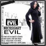 (ネセサリーイヴィル) NECESSARY EVIL ゴシック フード付き 魔女超ロング丈コート/wot002