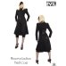 画像2: セール ラスト1枚 NECESSARY EVIL スプリング コート ゴシック ファッション 服 レディース 黒 (2)