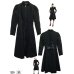 画像4: セール ラスト1枚 NECESSARY EVIL スプリング コート ゴシック ファッション 服 レディース 黒 (4)