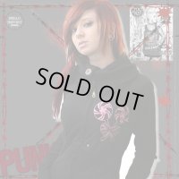 廃盤(トゥーファスト)TOO FAST 棒付キャンディ柄カウルネックジップアップ パンク ファッション wot098