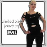 (ネセサリーイヴィル) NECESSARY EVIL クラッシュTシャツ トップス ゴスパン