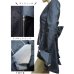 画像6: (ネセサリーイヴィル) NECESSARY EVIL ゴシック 優雅なデニム地 後ろ美人な大きなリボンのトレーンデニム 長袖ジャケット 紺 wot133