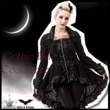 セール (クイーンオブダークネス) QUEEN OF DARKNESS ゴスロリ ドレスコート ゴシック ファッション レディース 服 薄手 送料無料 /wot166